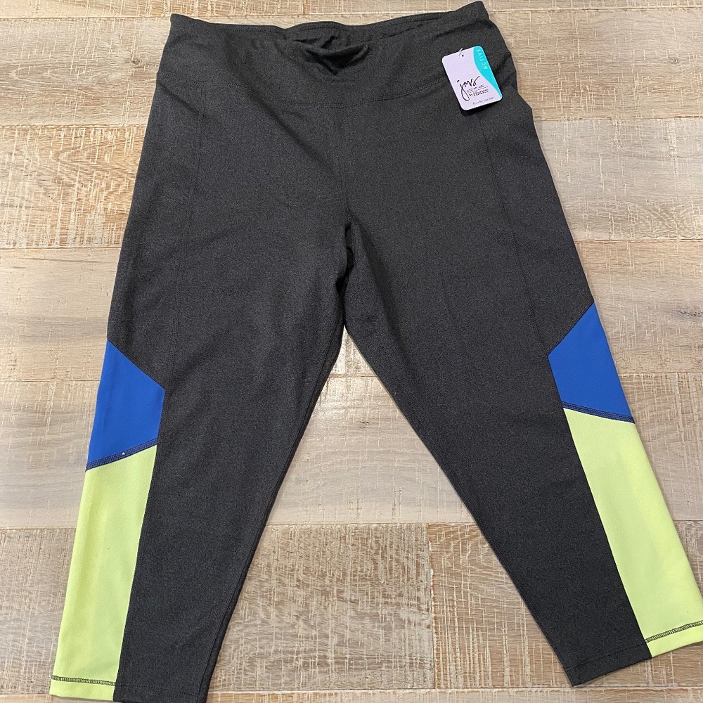 NWT Hanes Just My Size Active Leggings / Pants Sz. 1X 16W